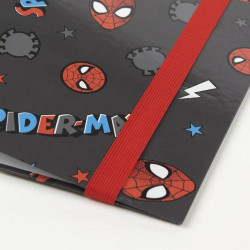 Ring binder Spider-Man A4 Black 26 x 32 x 4 cm