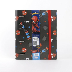 Ring binder Spider-Man A4 Black 26 x 32 x 4 cm