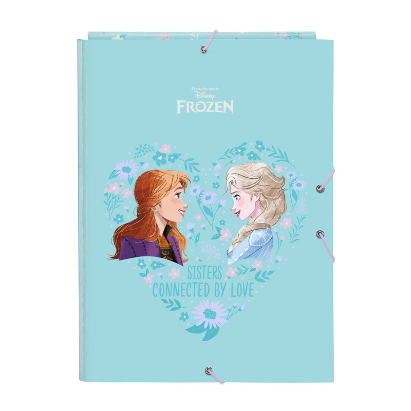 Folder Frozen Hello spring Blue A4