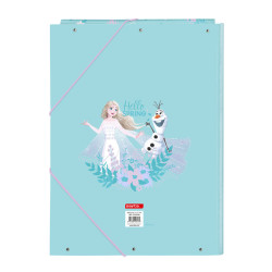 Folder Frozen Hello spring Blue A4