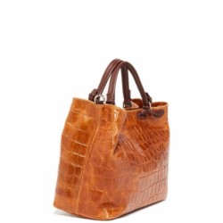 Women's Handbag Ábaco AS221LIVIAU006 Brown 39 x 32 x 14 cm