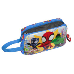 Thermal Lunchbox Spider-Man Team up Blue 21.5 x 12 x 6.5 cm