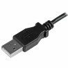 USB Cable Startech USBAUB50CMLA         Black 0,5 m