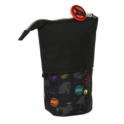 Pencil Holder Case The Avengers Super heroes Black (8 x 19 x 6 cm)