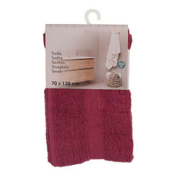 Bath towel 70 x 0,5 x 130 cm Maroon