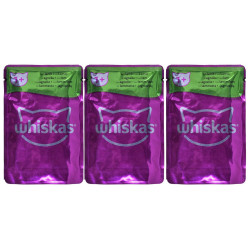 Cat food Whiskas Classic Meals Chicken Veal Lamb Birds 12 x 85 g