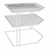 Shelve Confortime White Metal 23 x 23 x 20 cm Organiser