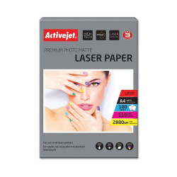 Matte Photographic Paper Activejet AP4-110M100L A4 100 Sheets 21 x 29,7 cm