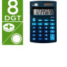 Calculator Liderpapel XF06 Blue