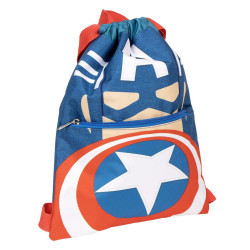 Child's Backpack Bag The Avengers Blue