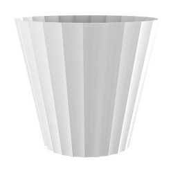 Plant pot Plastiken White polypropylene 32 x 29 cm