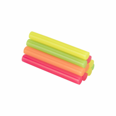 Hot melt glue  sticks Salki 430108 Multicolour Decoration fluoride Ø 12 x 95 mm 125 g (12 Units)