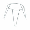 Flower Pot Stand Sauvic Ø 24 cm Galvanised