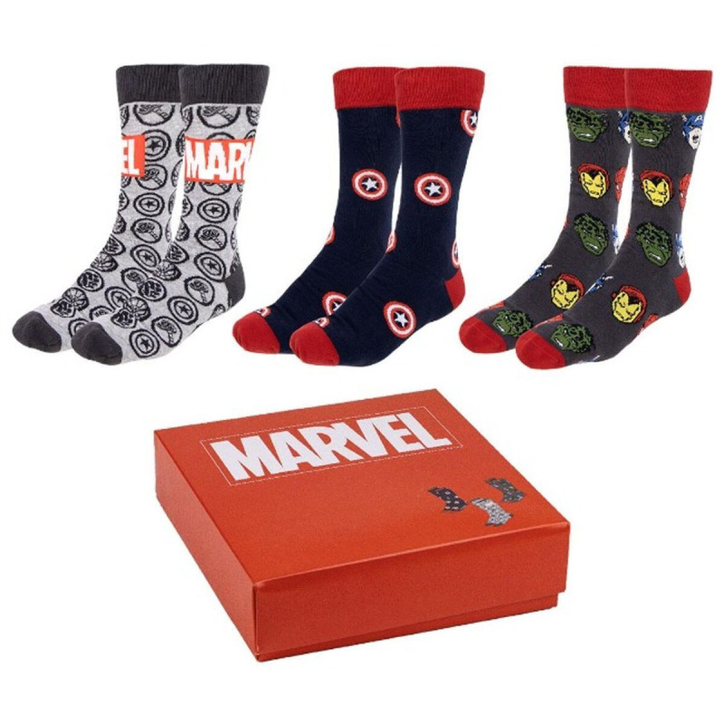 Socks Marvel 3 Pieces 40-46