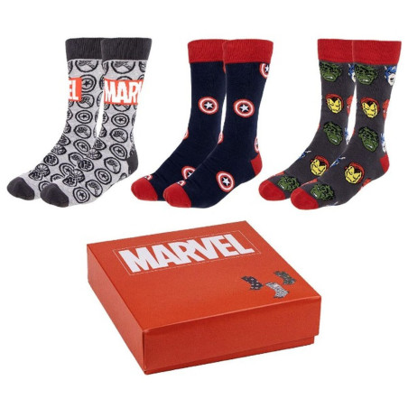 Socks Marvel 3 Pieces 36-41