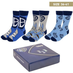 Socks Warner Bros 3 Pieces 35-41