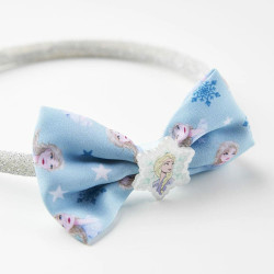 Headband Inca   Blue Silver Frozen