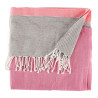 Multipurpose throw Stripes 160 x 200 cm Pink