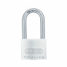 Key padlock ABUS Titalium 64ti/20hb20 Steel Aluminium Length (2 cm)