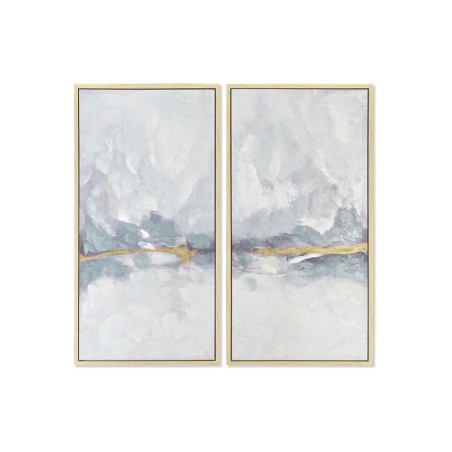 Set of 2 pictures DKD Home Decor Abstract 120 x 4 x 120 cm Urban