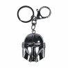 3D Keychain The Mandalorian Silver