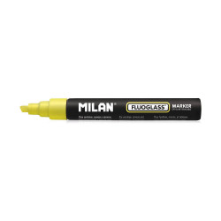 Marker pen/felt-tip pen Milan Fluoglass Erasable ink PVC