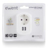 Wall Plug with 2 USB Ports Ewent EW1211 3,1 A