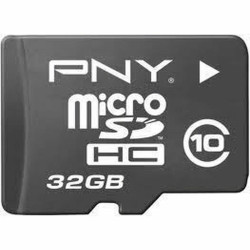 Micro SD Memory Card with Adaptor PNY ‎SDU32GBHC10HP-EF Class 10 32 GB