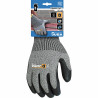 Work Gloves JUBA K-Rock Latex Cut-proof Black Fibre