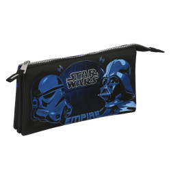 Triple Carry-all Star Wars Digital escape Black 22 x 12 x 3 cm