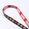 Dog Lead Marvel Red M