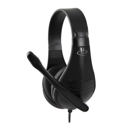 Headphones with Microphone Esperanza EH209K Black