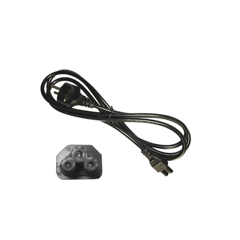 Power Cord EDM Laptop 2 m Black