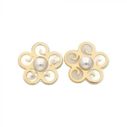 Ladies' Earrings Majorica 16632.01.1.000.010.1