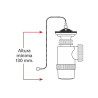 Washbasin Siphon Mirtak v70 Plastic PVC