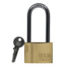 Key padlock IFAM SR40AL Length Brass Steel 1,31 x 3,99 x 3,19 cm