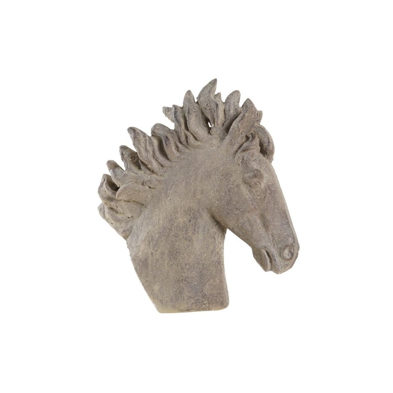 Decorative Figure DKD Home Decor Horse Resin Colonial (54 x 19 x 50 cm)