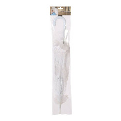 Umbrella 57619 White 58 cm (58 cm)