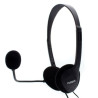 Headphones with Microphone Nilox NXCM0000004 Black