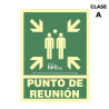 Sign Normaluz Punto de reunión PVC (22,4 x 30 cm)