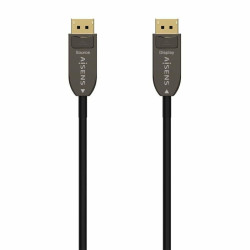 DisplayPort Cable Aisens A155-0610 Black 50 m