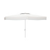 Sunshade Marbueno White Polyester Aluminium Ø 270 cm