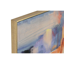 Painting Home ESPRIT Abstract Modern 80 x 3,5 x 80 cm (2 Units)