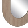 Wall mirror Natural Crystal MDF Wood 50 x 2,2 x 85 cm