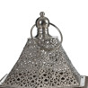 Lantern 32 x 28 x 60 cm Candleholder Brown Silver Fir wood (2 Units)