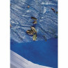 Swimming Pool Cover Gre CPROV610 Polyethylene Blue