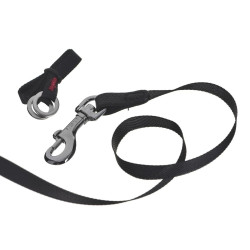 Dog Lead Flexi Glam Splash 5 m Black