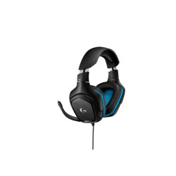 Gaming Headset with Microphone Logitech G432 Black Blue Blue/Black Black/Blue