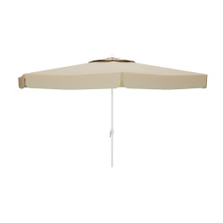 Sunshade Marbueno Beige Polyester Aluminium Ø 270 cm