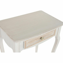 Console DKD Home Decor 60 x 40 x 72,5 cm Natural Wood White MDF Wood